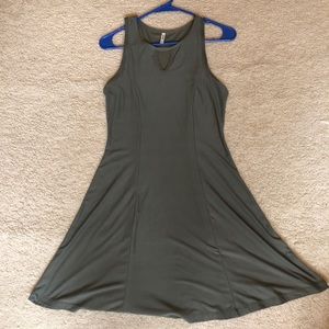 Mudd Green Sleeveless Mini Sundress